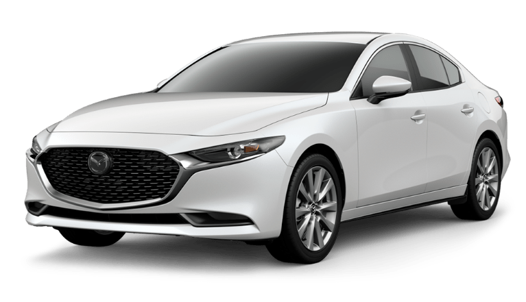 2021 Mazda3 Sedan Snowflake White Pearl | Mazda Lakeland in Lakeland FL