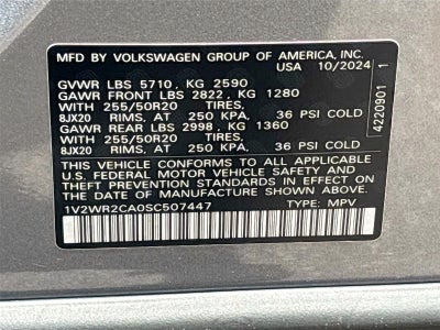 2025 Volkswagen Atlas 2.0T SE w/Technology