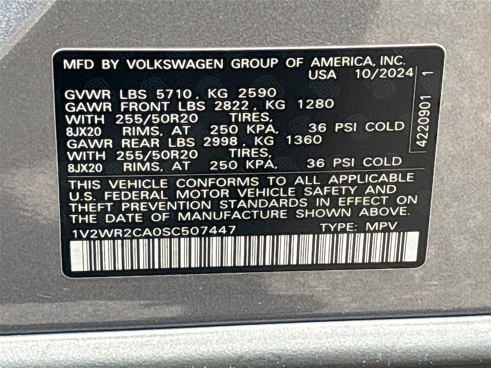 2025 Volkswagen Atlas 2.0T SE w/Technology