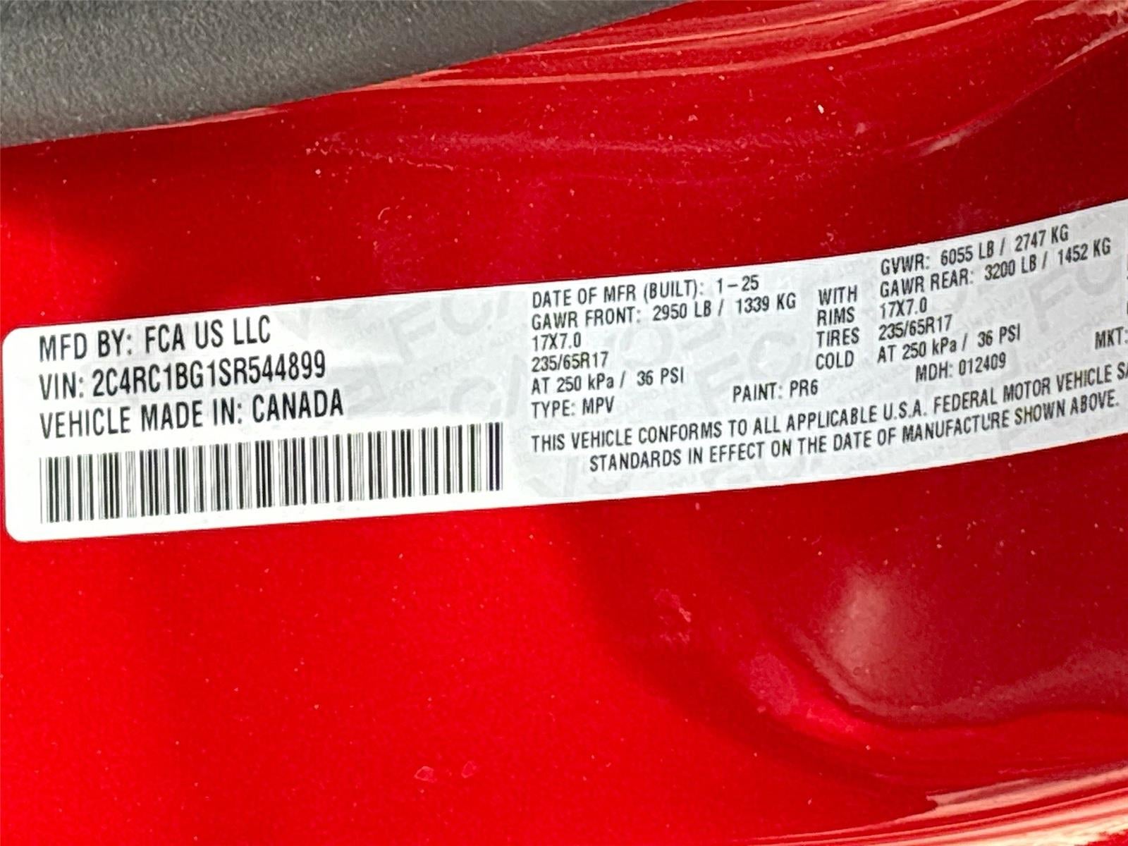 2025 Chrysler Pacifica Select