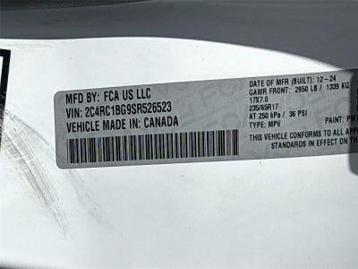 2025 Chrysler Pacifica Select
