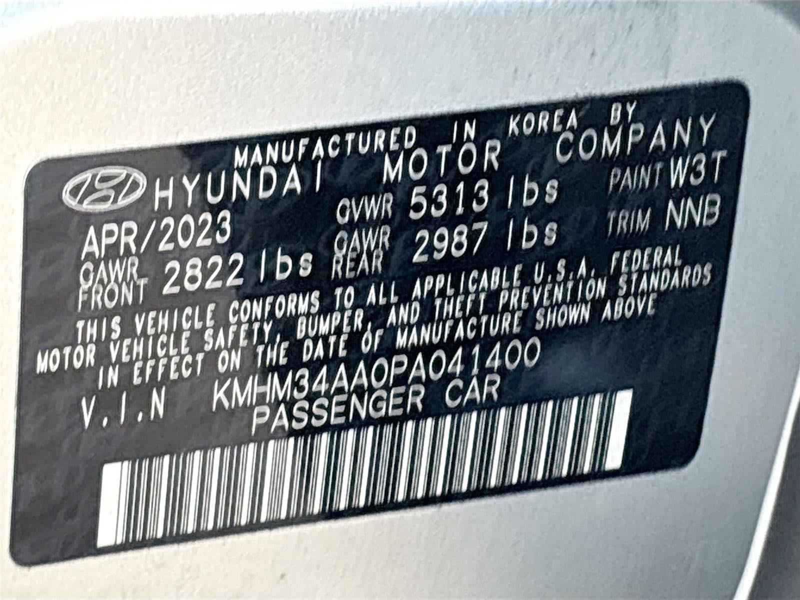 2023 Hyundai IONIQ 6 SEL