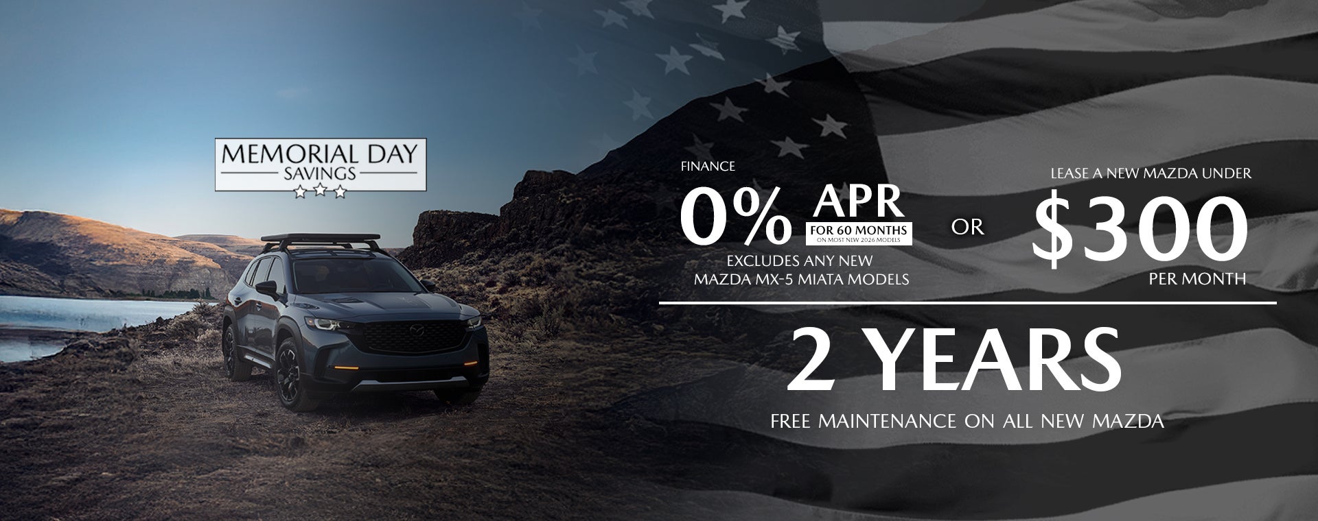 Memorial Day Savings