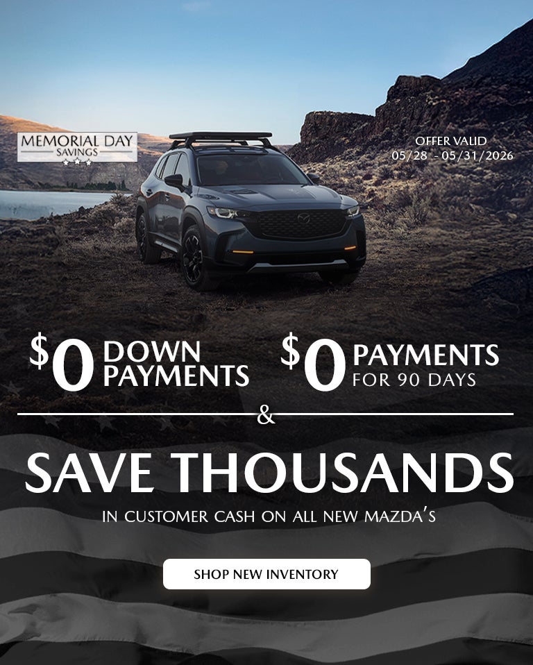Memorial Day Savings Last Chance