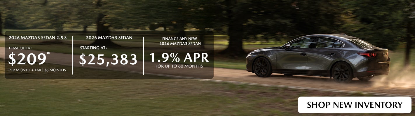 2026 Mazda3 Sedan