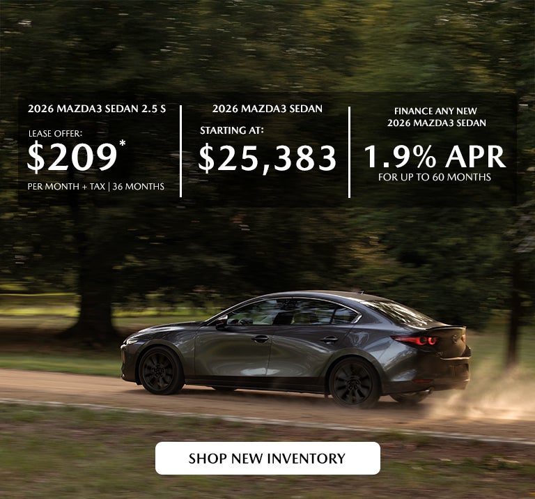 2026 Mazda3 Sedan