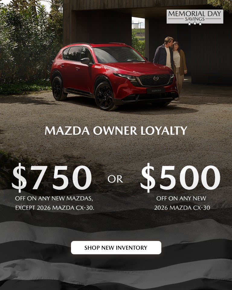 Mazda Owner Loyalty Rebates