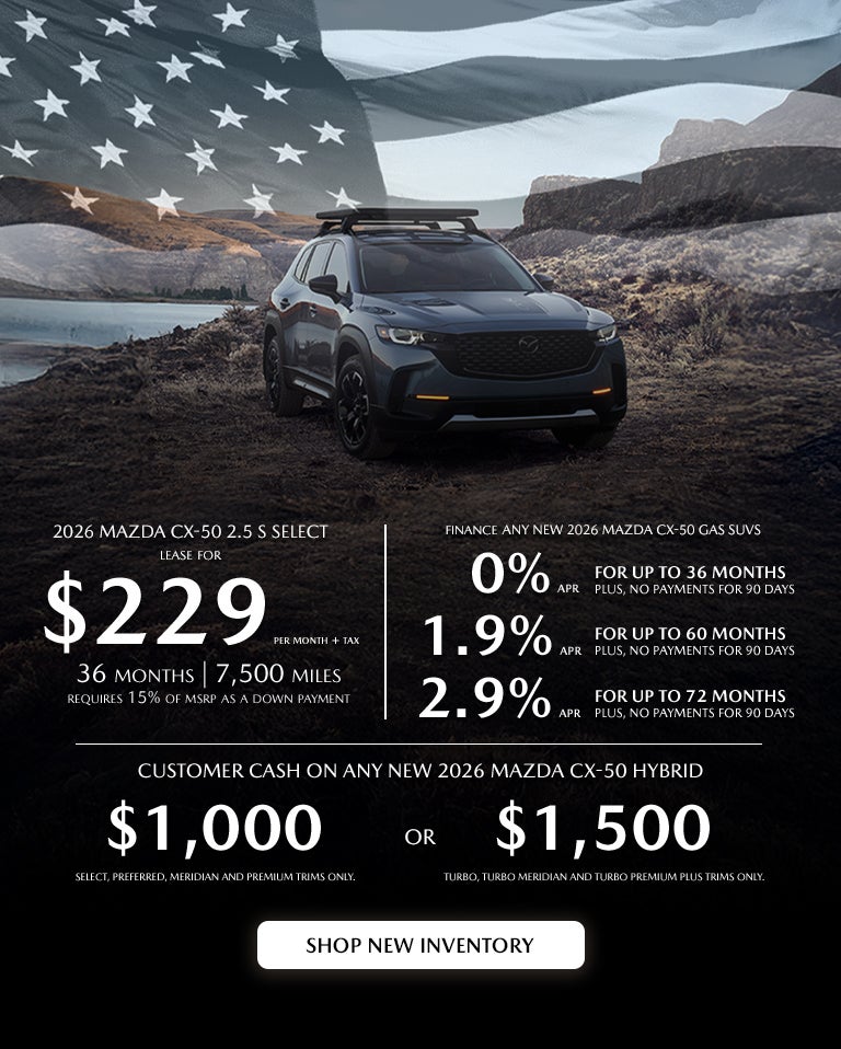 2026 Mazda CX-50