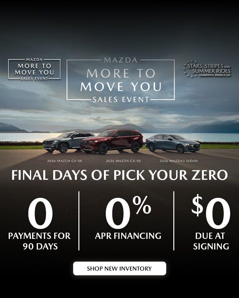 Final Days: 0 APR | $0 AT Signing | 0 Payments for 90 Days