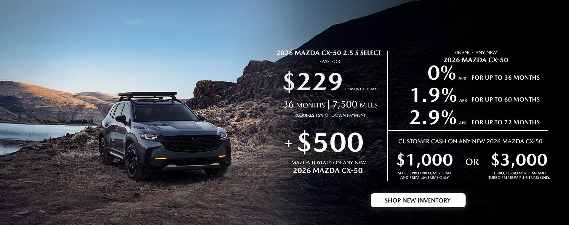 2026 Mazda CX-50