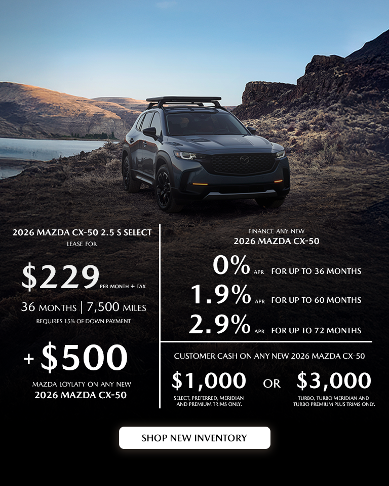 2026 Mazda CX-50