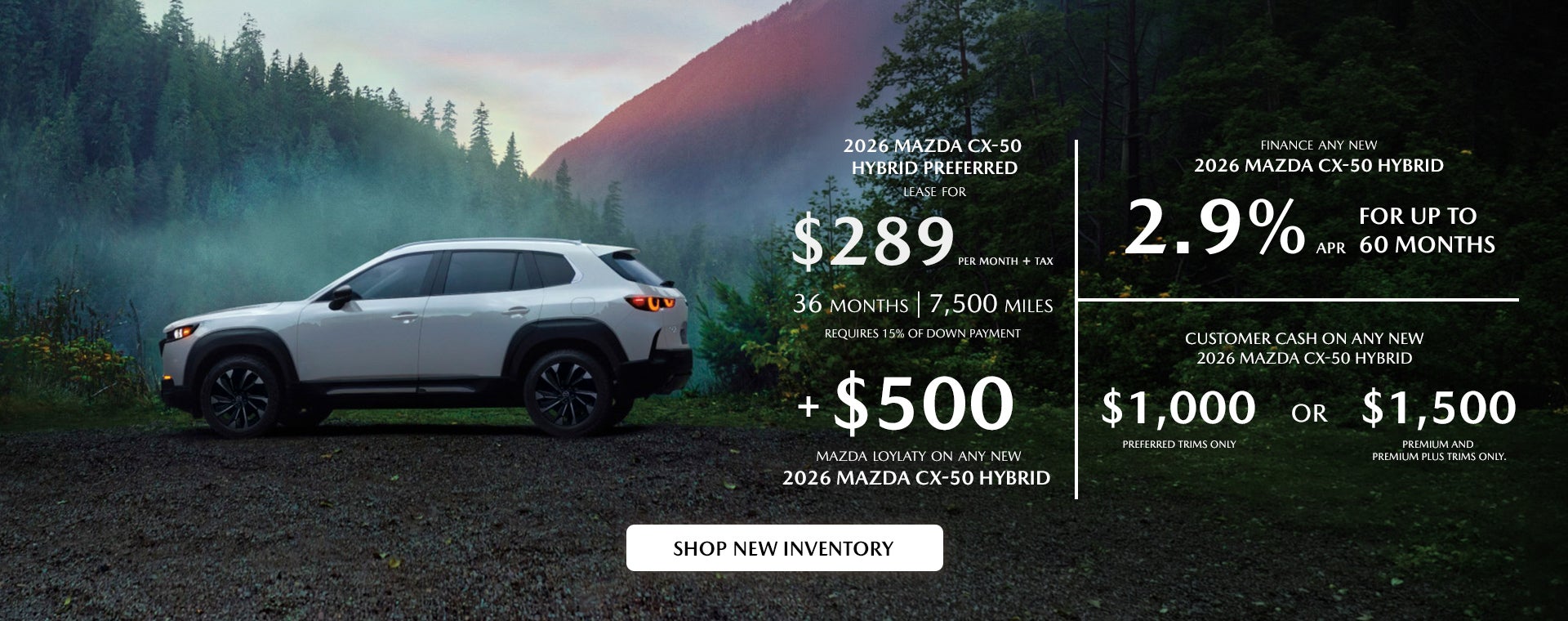 2026 Mazda CX-50 Hybrid