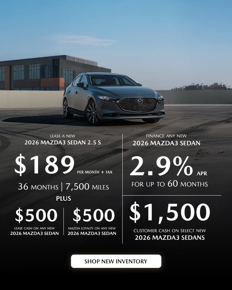 2026 Mazda3 Sedan